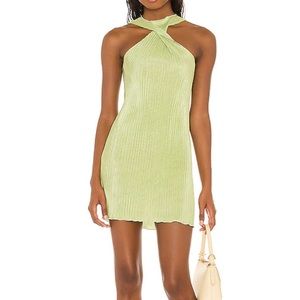 NEW Pluto Mini Dress in Matcha Green